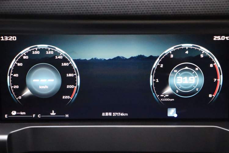 Used JETOUR Traveler 2023 1.5T Two-Wheel Drive Discovery PRO Instrument Cluster
