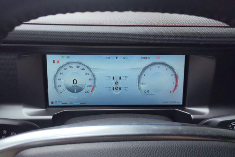 Used JETOUR Traveler 2023 2.0T All-Wheel Drive Conquer PRO Instrument Cluster