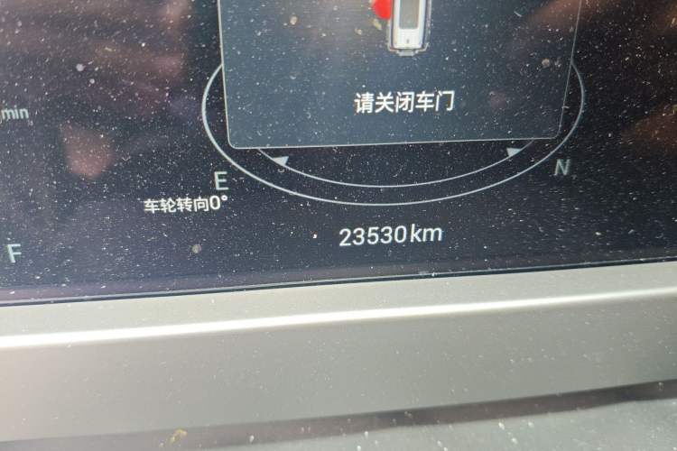 Used JETOUR Traveler 2023 1.5T Two-Wheel Drive Discovery PRO Odometer Close Up