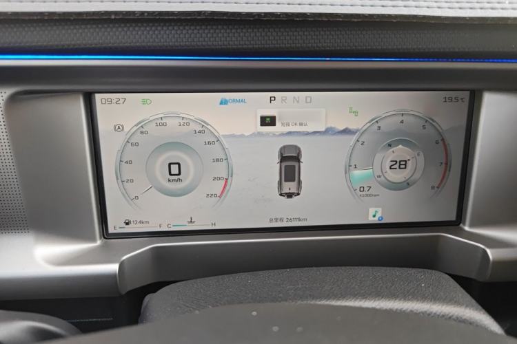 Used JETOUR Traveler 2023 1.5T Two-Wheel Drive Discovery PRO Instrument Cluster