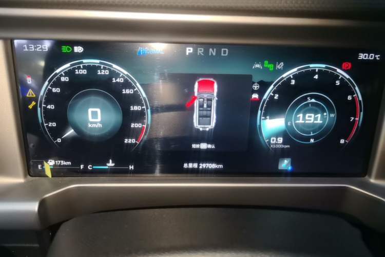 Used JETOUR Traveler 2023 2.0T All-Wheel-Drive CrossPRO Instrument Cluster