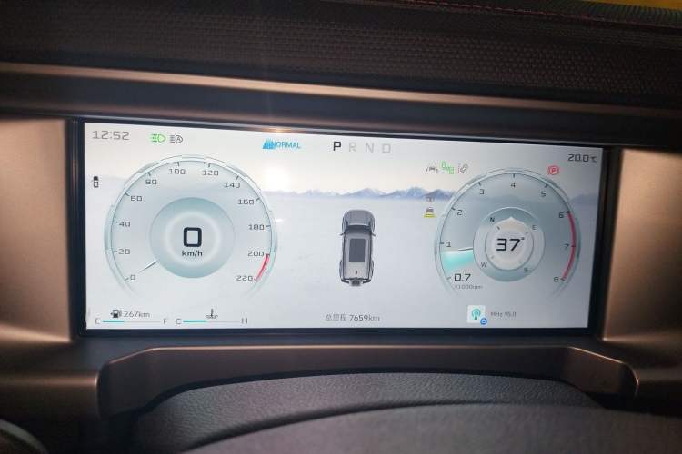 Used JETOUR Traveler 2023 2.0T All-Wheel Drive CrossPRO+ Instrument Cluster