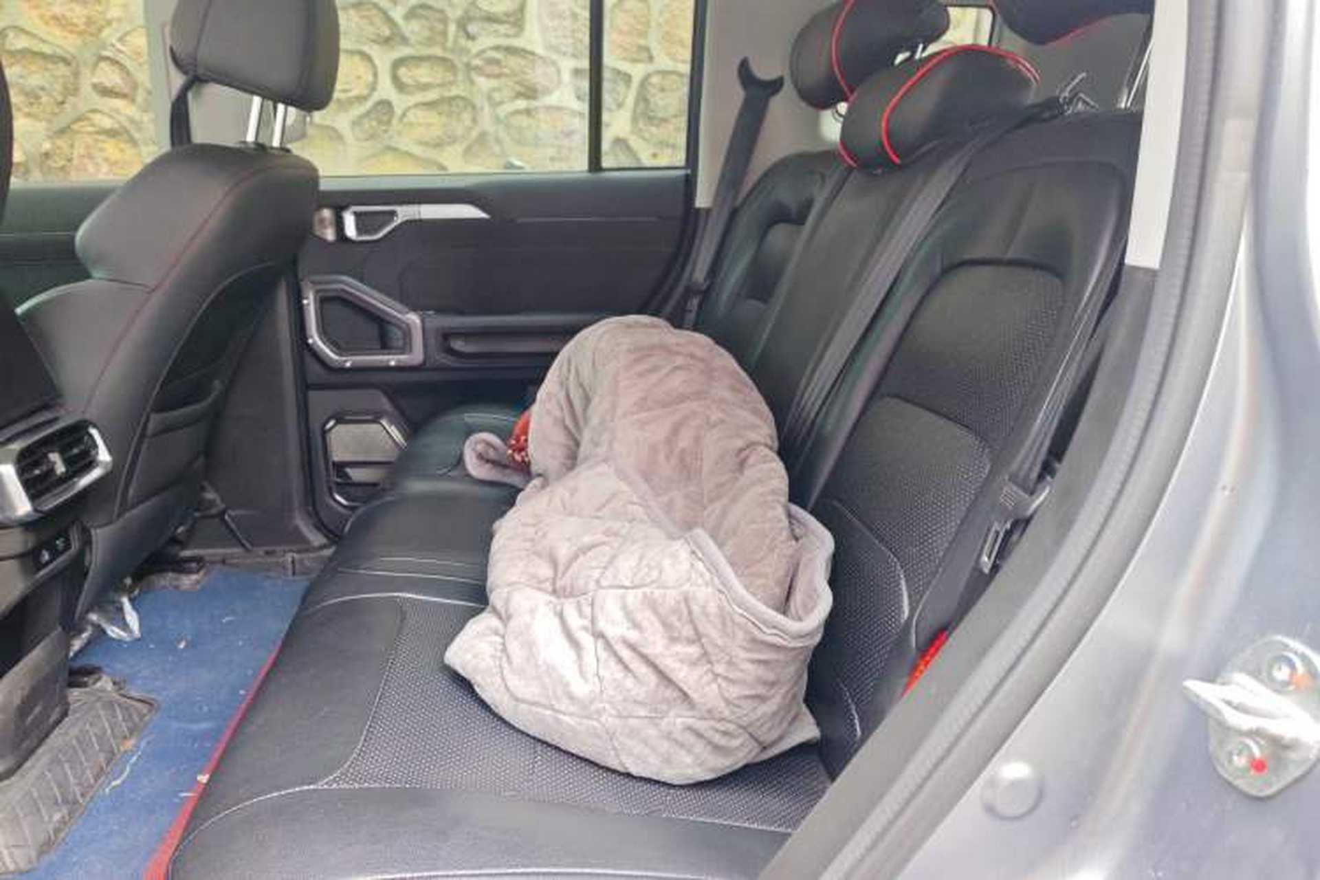 Used JETOUR Traveler 2023 2.0T Four-Wheel Drive Conqueror Left Rear Seat