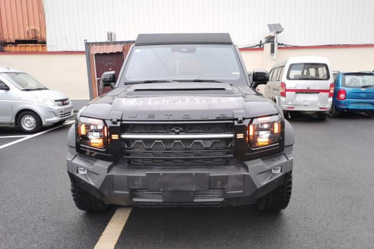 Used JETOUR Traveler 2024 2.0T All-Wheel-Drive Silver Dragon Wings Front