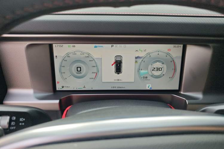 Used JETOUR Traveler 2024 2.0T All-Wheel-Drive CrossPRO Entertainment Edition Instrument Cluster