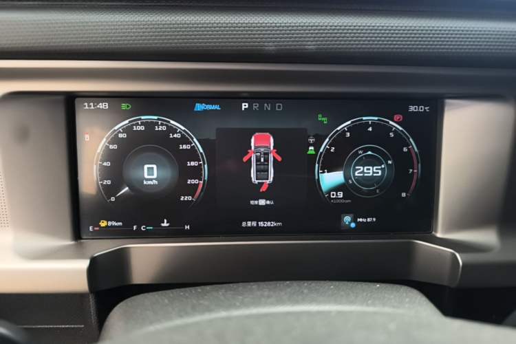 Used JETOUR Traveler 2024 2.0T All-Wheel-Drive CrossPRO Entertainment Edition Instrument Cluster