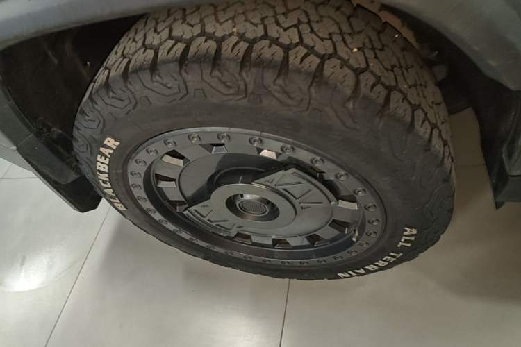 Used JETOUR Traveler 2024 2.0T All-Wheel-Drive Silver Dragon Wings Right Rear Wheel Hub
