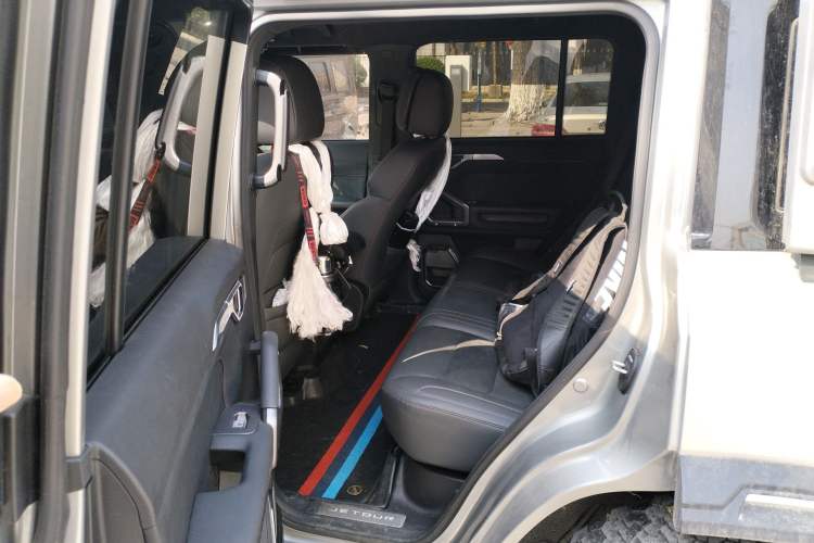 Used JETOUR Traveler 2024 2.0T All-Wheel-Drive Silver Dragon Wings Left Rear Seat