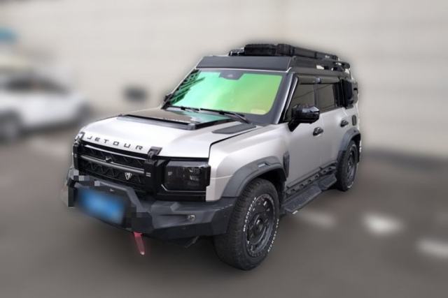 Used JETOUR Traveler 2024 2.0T All-Wheel-Drive Silver Dragon Wings