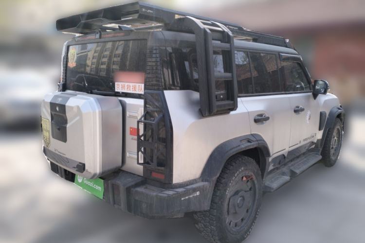 Used JETOUR Traveler 2024 2.0T All-Wheel-Drive Silver Dragon Wings Rear Right 45 Deg