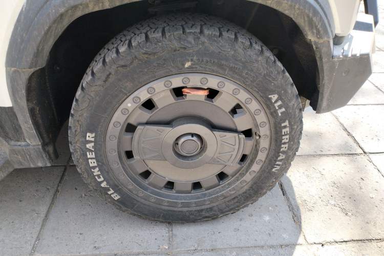 Used JETOUR Traveler 2024 2.0T All-Wheel-Drive Silver Dragon Wings Right Front Wheel Hub