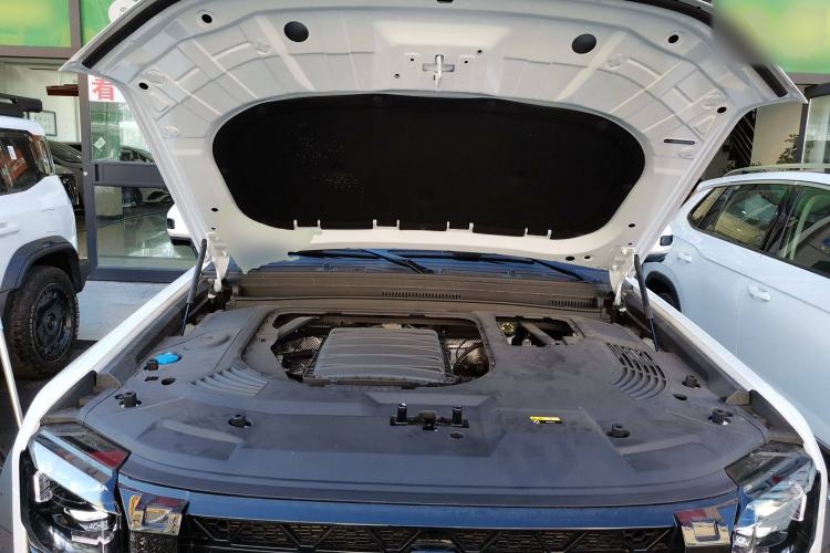 Used JETOUR Traveler 2024 2.0T All-Wheel-Drive Silver Dragon Wings Engine Bay