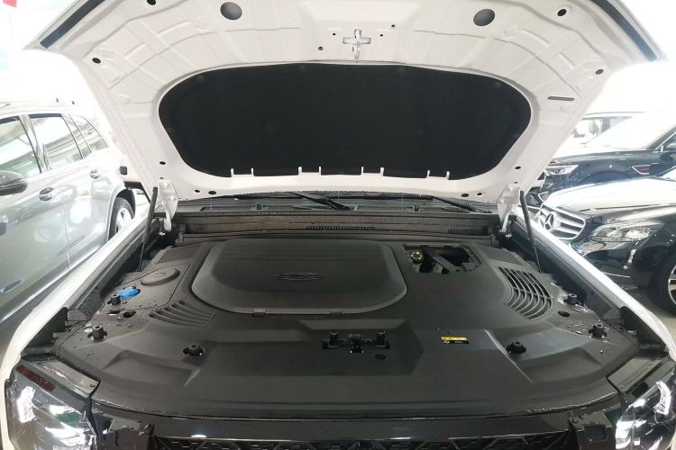 Used JETOUR Traveler 2024 2.0T All-Wheel-Drive Silver Dragon Wings Engine Bay