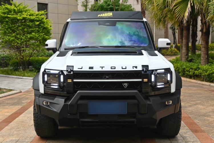 Used JETOUR Traveler 2024 2.0T All-Wheel-Drive Silver Dragon Wings Exterior 1