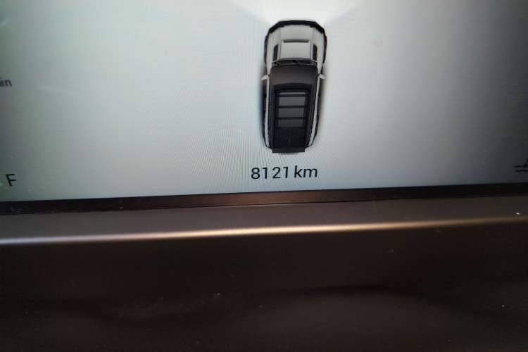 Used JETOUR Traveler 2024 2.0T All-Wheel-Drive Silver Dragon Wings Odometer Close Up
