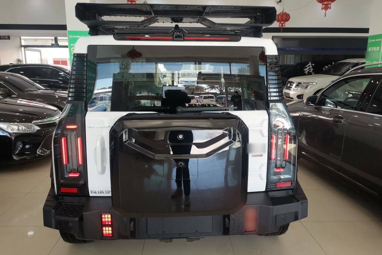 Used JETOUR Traveler 2024 2.0T All-Wheel-Drive Silver Dragon Wings Rear
