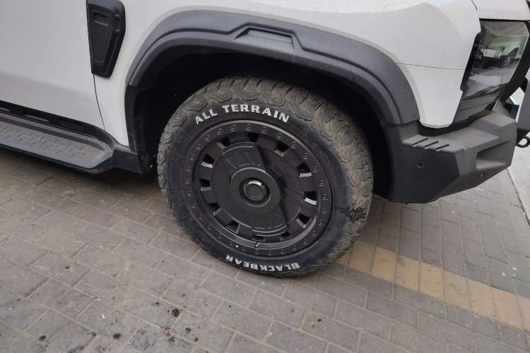 Used JETOUR Traveler 2024 2.0T All-Wheel-Drive Silver Dragon Wings Right Front Wheel Hub