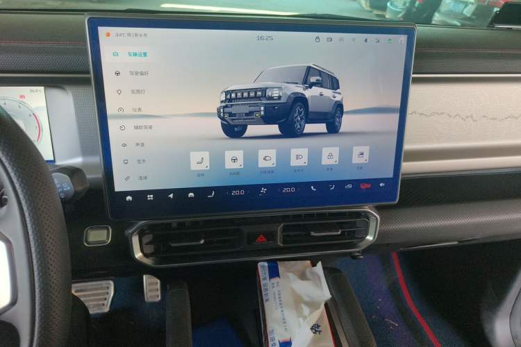 Used JETOUR Traveler 2025 2.0TD DCT XWD Cross-country Audio And AC Panel