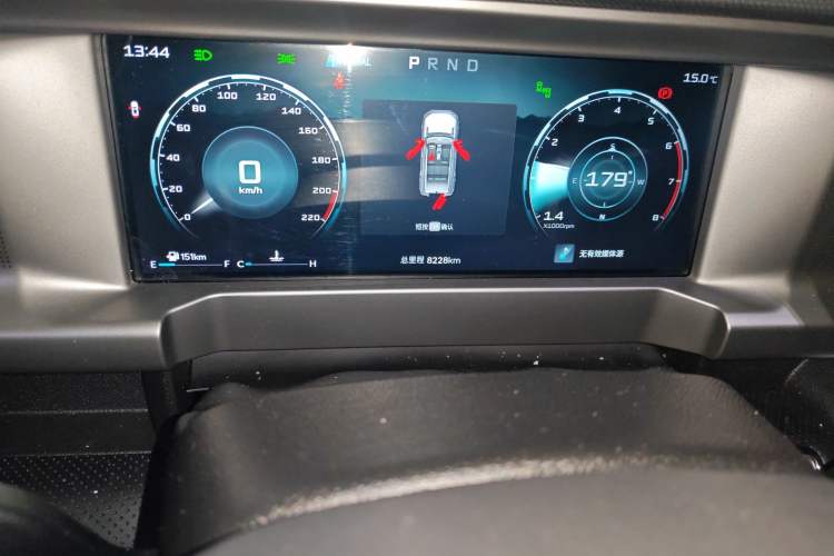 Used JETOUR Traveler 2025 Model—1.5TD DCT Exploration + Smooth Driving Edition Odometer Close Up