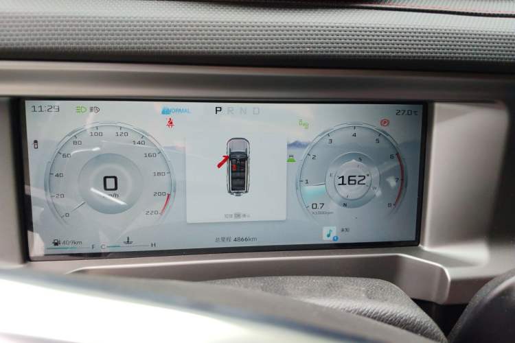 Used JETOUR Traveler 2025 2.0TD XWD Conquer Extended Version 7 Seats Instrument Cluster