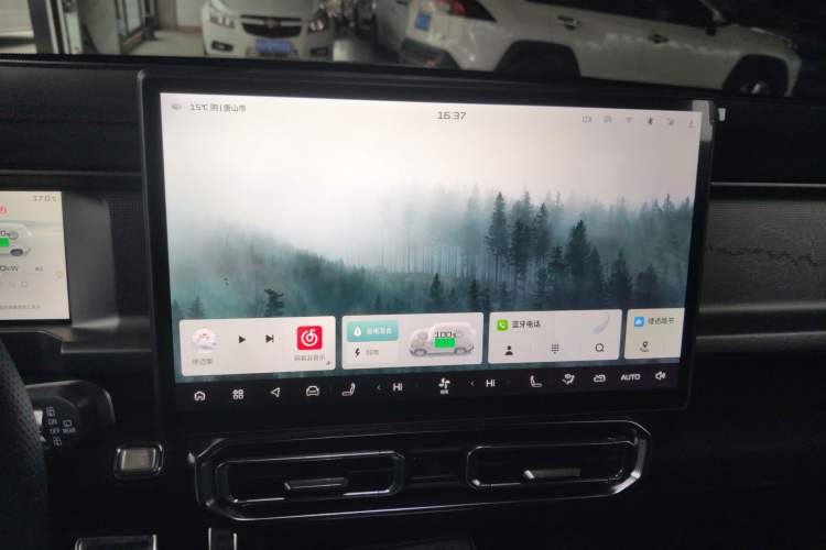 Used JETOUR Traveler C-DM 2024 C-DM 129KM Linye Edition Audio And AC Panel