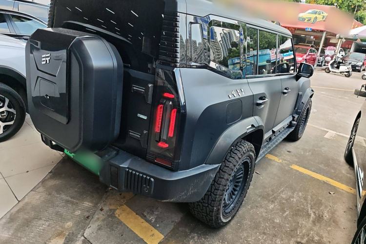 Used JETOUR Traveler C-DM 2024 C-DM 208KM Mountain & Wilderness Edition Rear Right 45 Deg