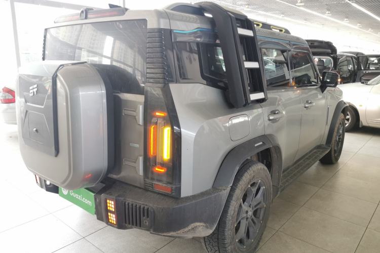 Used JETOUR Traveler C-DM 2024 C-DM 129KM Wilderness Edition Rear Right 45 Deg