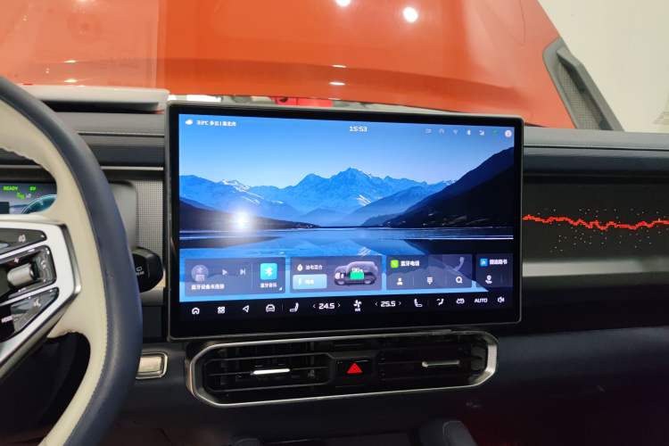 Used JETOUR Traveler C-DM 2024 C-DM 208KM Mountain & Wilderness Edition Audio And AC Panel