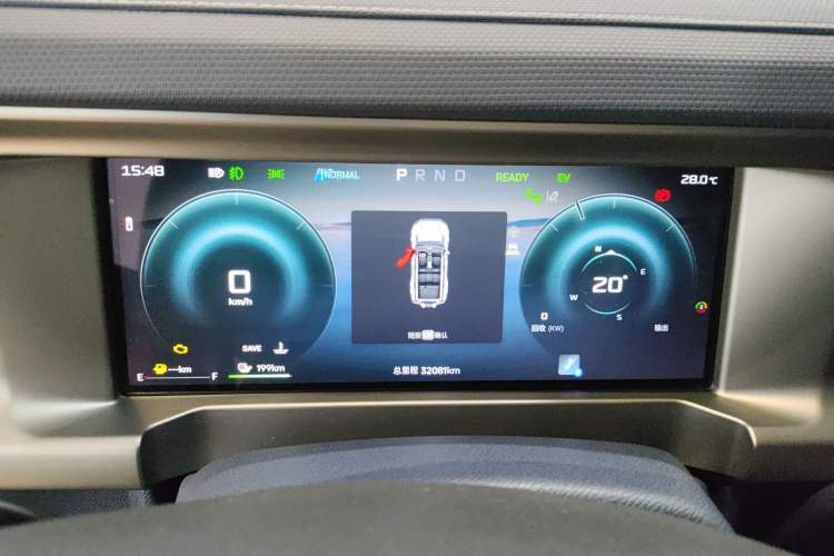 Used JETOUR Traveler C-DM 2024 C-DM 208KM Mountain & Wilderness Edition Instrument Cluster