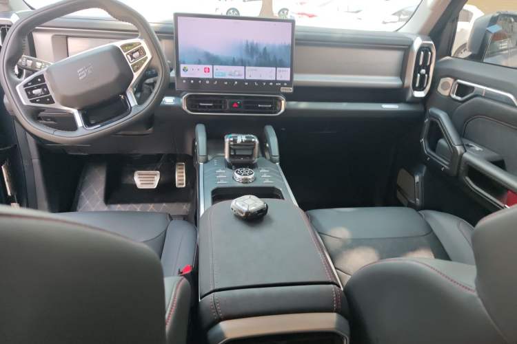 Used JETOUR Traveler C-DM 2024 C-DM 206KM Four-Wheel Drive Wilderness Edition Audio And AC Panel