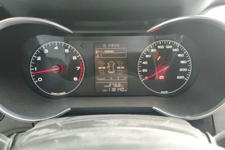 Used JETOUR X70 2018 1.5T Manual Comfort Edition Instrument Cluster