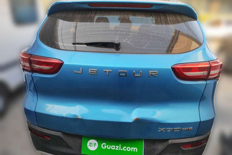 Used JETOUR X70 2018 1.5T Manual Enjoyment Edition Rear