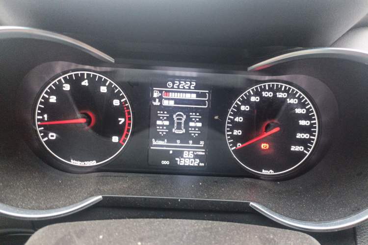 Used JETOUR X70 2018 1.5T Manual Jingxing Edition Instrument Cluster