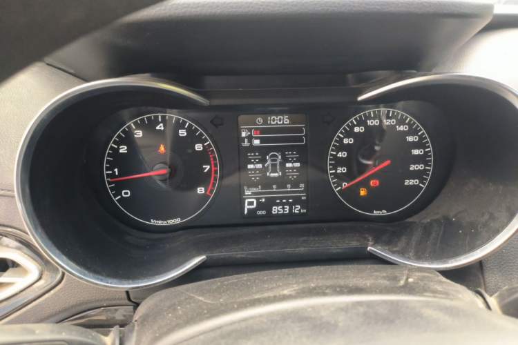 Used JETOUR X70 2018 1.5T Automatic Comfort Edition Instrument Cluster