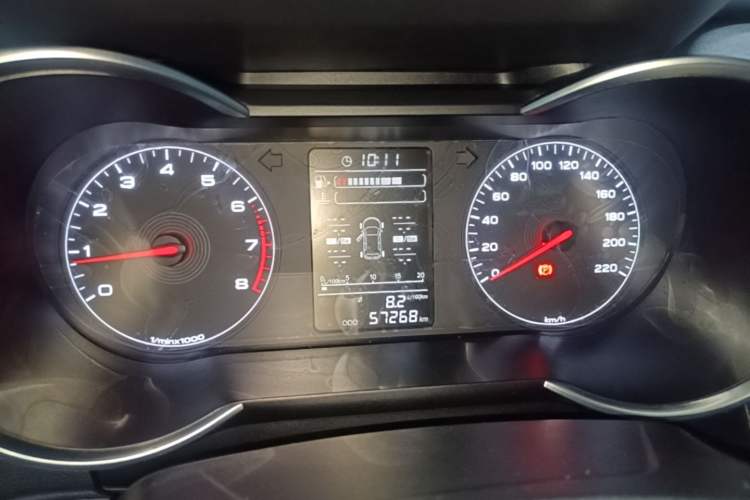 Used JETOUR X70 2018 1.5T Manual Comfort Edition Instrument Cluster