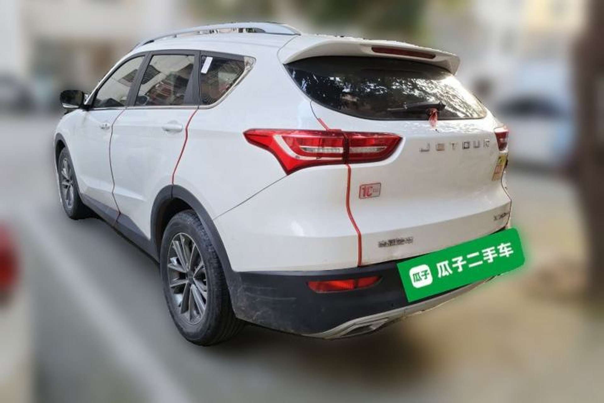 Used JETOUR X70 2018 1.5T Automatic YueXing Edition Rear Left 45 Deg