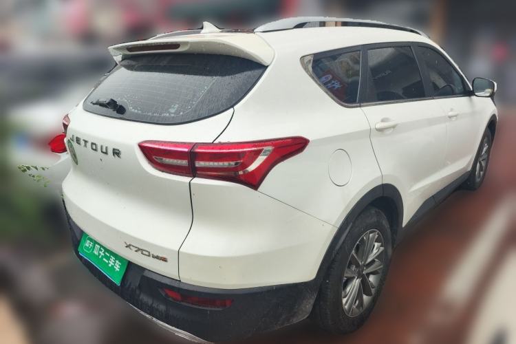 Used JETOUR X70 2018 1.5T Automatic YueXing Edition Rear Right 45 Deg