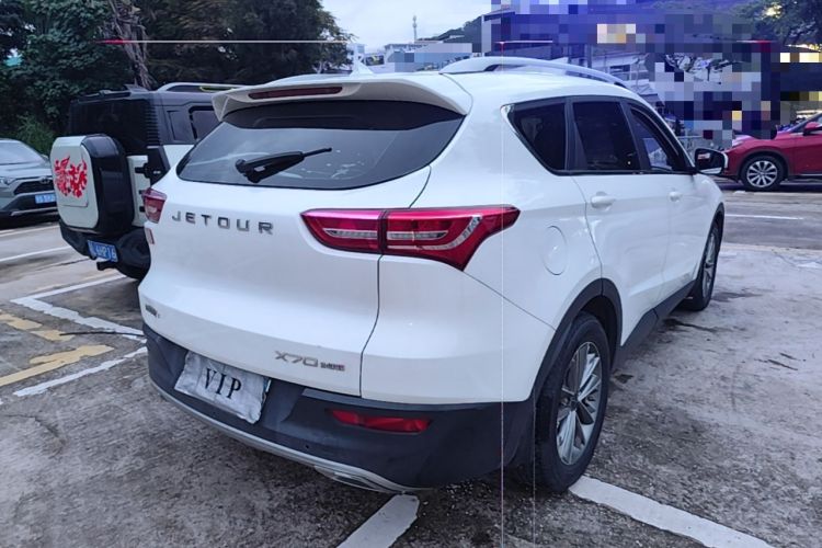 Used JETOUR X70 2018 1.5T Automatic YueXing Edition Rear Right 45 Deg