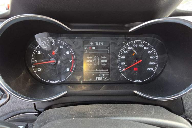 Used JETOUR X70 2018 1.5T Manual Jingxing Edition Instrument Cluster