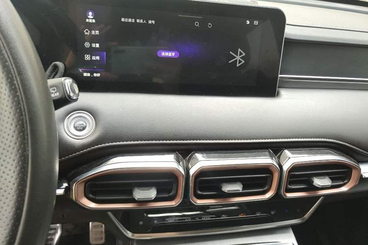 Used JETOUR X70 2019 1.5T DCT Joyride Edition Audio And AC Panel
