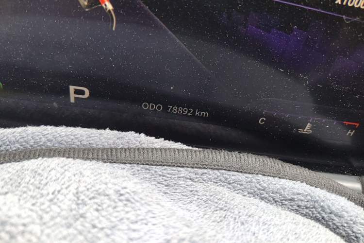 Used JETOUR X70 2019 1.5T DCT Joyride Edition Odometer Close Up