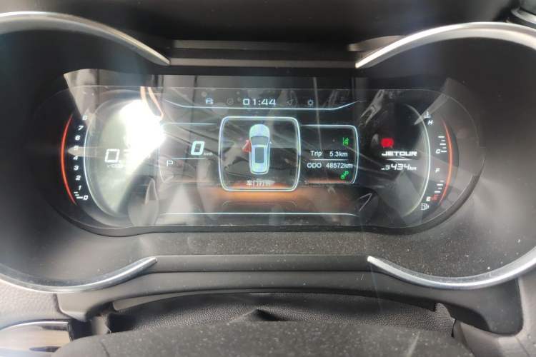 Used JETOUR X70  Odometer Close Up