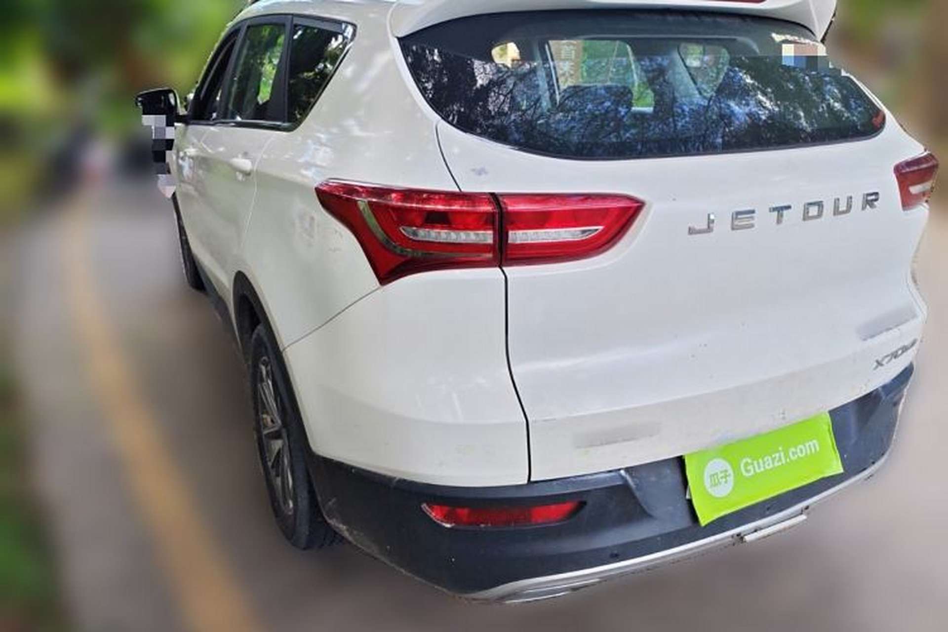 Used JETOUR X70 2019 1.5T DCT Jingxing Edition Rear Left 45 Deg