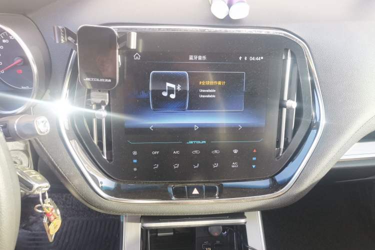 Used JETOUR X70 2020 1.5T Manual Comfort Edition 5 Seats Audio And AC Panel