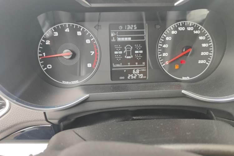 Used JETOUR X70 2020 1.5T Manual Comfort Edition 5 Seats Instrument Cluster