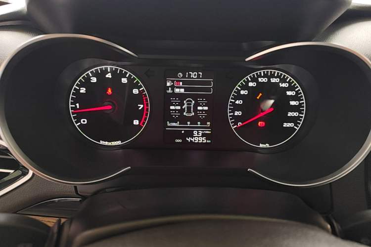 Used JETOUR X70 2020 1.5T Manual Comfort Edition 5 Seats Instrument Cluster
