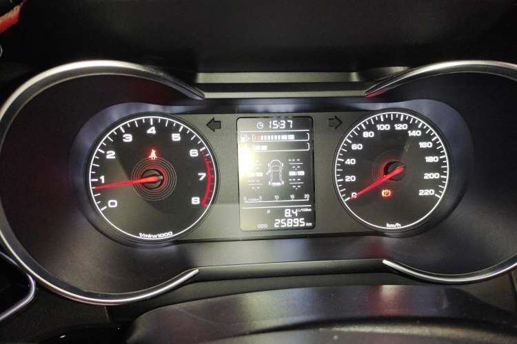 Used JETOUR X70 2020 Revised Version 1.5T Manual Comfort Edition 5 Seats Instrument Cluster