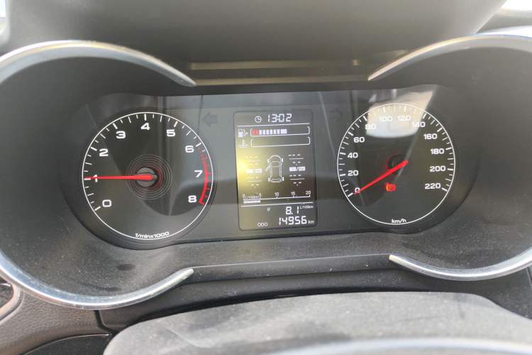 Used JETOUR X70 2020 1.5T Manual Comfort Edition 5 Seats Instrument Cluster