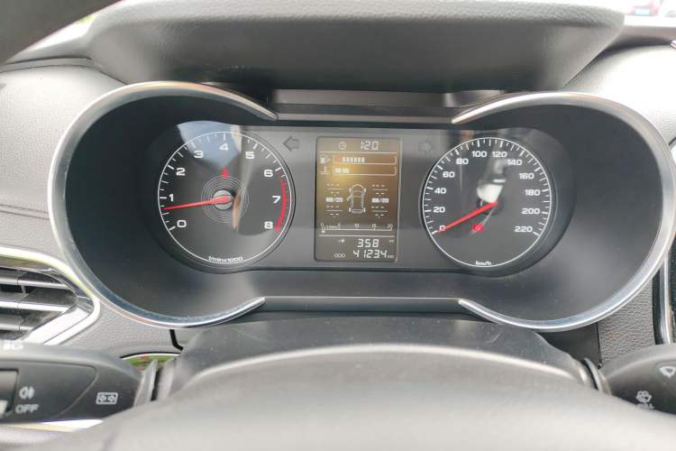 Used JETOUR X70 2020 1.5T Manual Comfort Edition 7-Seater Instrument Cluster