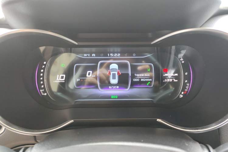 Used JETOUR X70 2020 1.5T DCT YueXing Edition 7-Seater Instrument Cluster